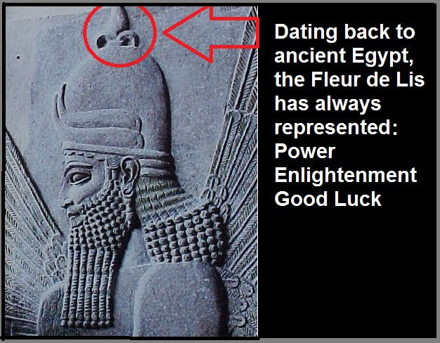 Fleur De Lis Earrings-18K Gold with Diamonds